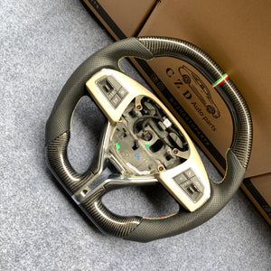 CZD Maserati Ghibli /Levante /Quattroporte steering wheel with carbon fiber
