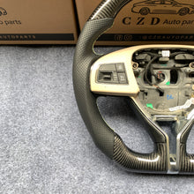 Load image into Gallery viewer, CZD Maserati Ghibli /Levante /Quattroporte steering wheel with carbon fiber