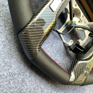 CZD-Toyota Tundra/Tacoma 2013/2014/2015/2016/2017/2018/2019/2020 carbon fiber steering wheel