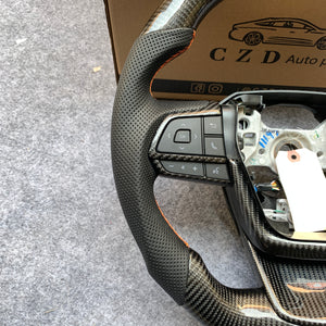 CZD Toyota Highlander XSE 2020/2021/2022 carbon fiber steering wheel