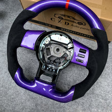 Load image into Gallery viewer, CZD custom Nissan Nismo 350Z Carbon Fiber Steering Wheel