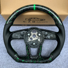 Load image into Gallery viewer, CZD Audi A4 B9 Avant steering wheel carbon fiber