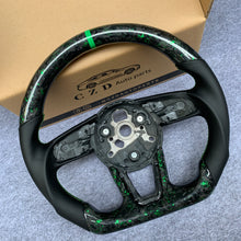 Load image into Gallery viewer, CZD Audi A4 B9 Avant steering wheel carbon fiber