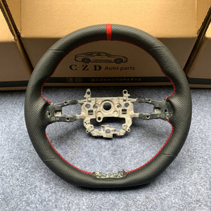 CZD Honda Civic sedan/Hatchback 2022 2023 steering wheel with full perforated leather