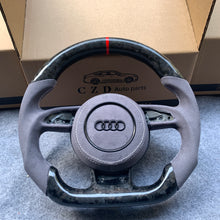 Load image into Gallery viewer, CZD Audi B8 S4 Avant carbon fiber steering wheel