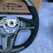 Load image into Gallery viewer, CZD-2017+GTR R35 stering wheel with carbon fiber