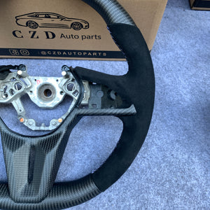 CZD-2017+GTR R35 stering wheel with carbon fiber