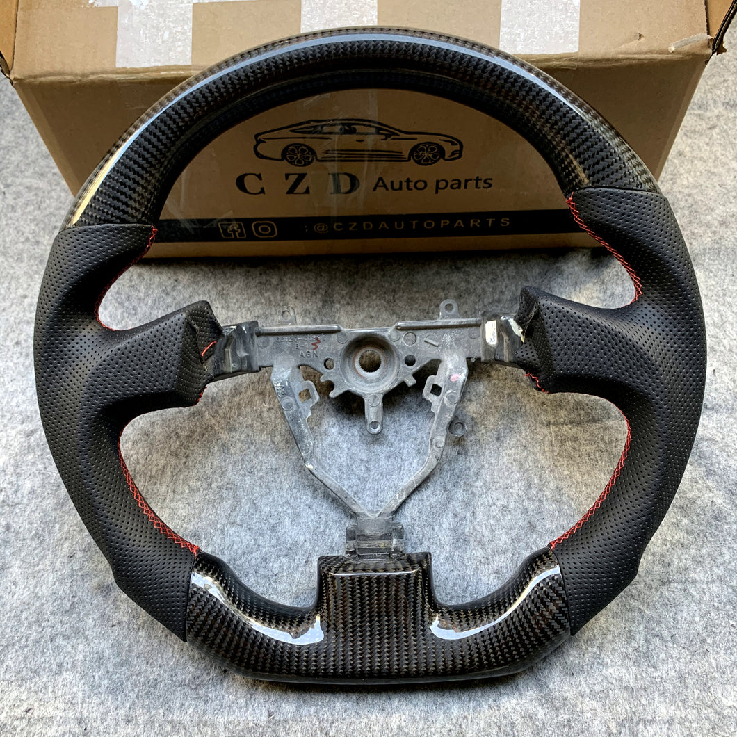 For 2005-2007 Subaru WRX/STI carbon fiber steering wheel CZD