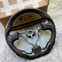 Load image into Gallery viewer, For 2005-2007 Subaru WRX/STI carbon fiber steering wheel CZD