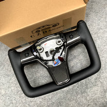 Load image into Gallery viewer, Tesla model 3 model Y Yoke  steering wheel design from CZD Auto parts