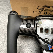 Load image into Gallery viewer, Tesla model 3 model Y Yoke  steering wheel design from CZD Auto parts