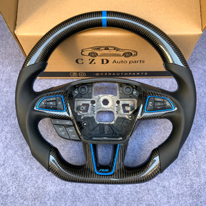 Focus MK3 2015-2018 carbon fiber steering wheel-CZD