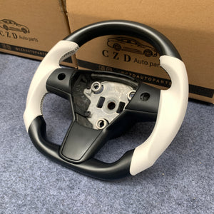 CZD Tesla model 3/model Y steering wheel with matte black