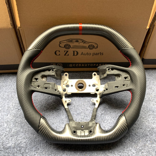 Honda FK7 2016 2017 2018 2019 2020 2021 carbon fiber steering wheel