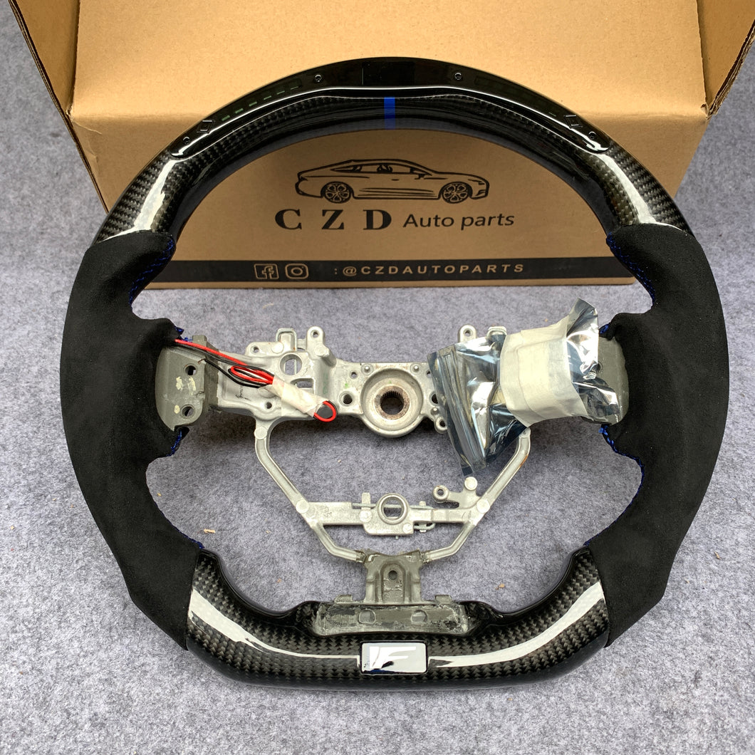 CZD-For Lexus IS250 IS300 IS350 2014+ carbon fiber steering wheel