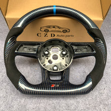 Load image into Gallery viewer, CZD Audi A4 B9 Avant steering wheel carbon fiber