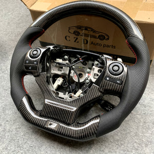 CZD  Carbon Fiber steering wheel For Lexus IS250 IS350 RCF