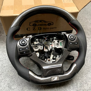 CZD  Carbon Fiber steering wheel For Lexus IS250 IS350 RCF