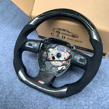 Load image into Gallery viewer, CZD Audi A5 8T carbon fiber steering wheel with LED