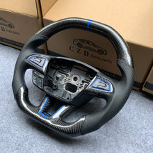 Load image into Gallery viewer, CZD Focus MK3 2015/2016/2017/2018 carbon fiber steering wheel