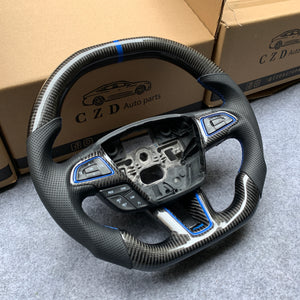 CZD Focus MK3 2015/2016/2017/2018 carbon fiber steering wheel