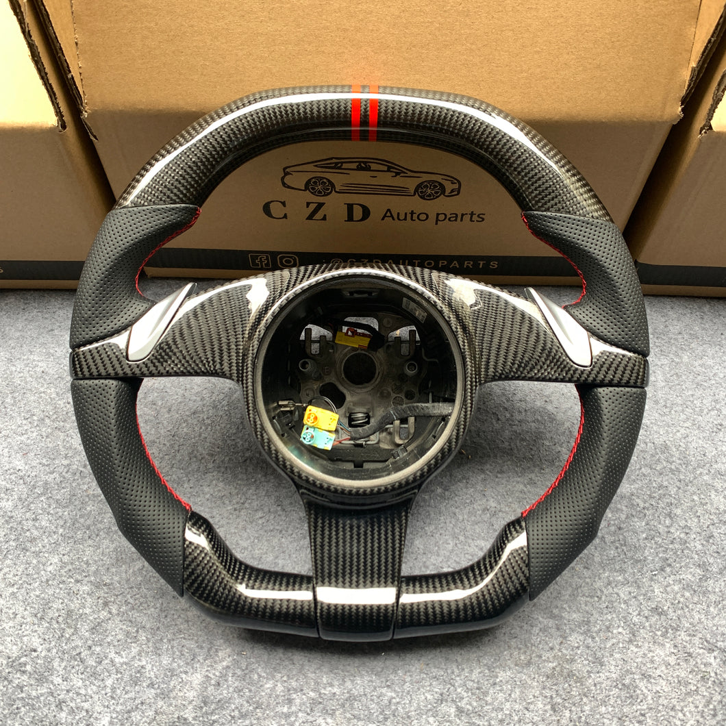 CZD Porsche Boxster/Cayman  2009-2012 carbon fiber steering wheel