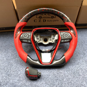 CZD Toyota Camry XSE/TRD/SE 2018-2021 Carbon Fiber steering wheel