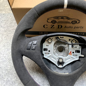 CZD For BMW E90/E91/E92/E93 2006/2007/2008/2009/2010/2011 steering wheel with full Alcantara design