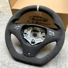 Load image into Gallery viewer, CZD For BMW E90/E91/E92/E93 2006/2007/2008/2009/2010/2011 steering wheel with full Alcantara design