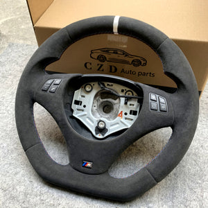 CZD For BMW E90/E91/E92/E93 2006/2007/2008/2009/2010/2011 steering wheel with full Alcantara design