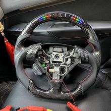 Load image into Gallery viewer, Custom For 7gen Honda Accord coupe Acura TSX Cl7 Cl9 Racing steering wheel With JP LED