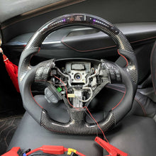 Load image into Gallery viewer, For Awsome Acura 1gen TSX Steering wheel with Real carbon fiber and JP LED