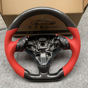 CZD 03-07 Acura TSX / Accord Coupe /Odyssey /DC2 DC5 /CL7/CL9 Carbon Fiber JP LED Steering Wheel
