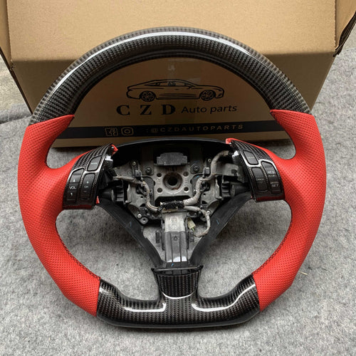 CZD Custom 7th gen Accord coupe steering wheel with Real carbon fiber