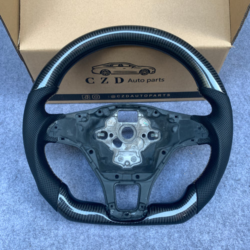CZD Volkswagen Golf Jetta carbon fiber steering wheel