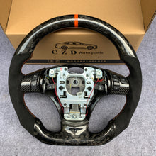 Load image into Gallery viewer, CZD  Chevrolet Corvette C6 2006-2011 forged carbon fiber steering wheel with Alcantara