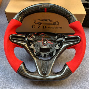 CZD-2008-2011 Honda civic /8th Gen civic carbon fiber steering wheel