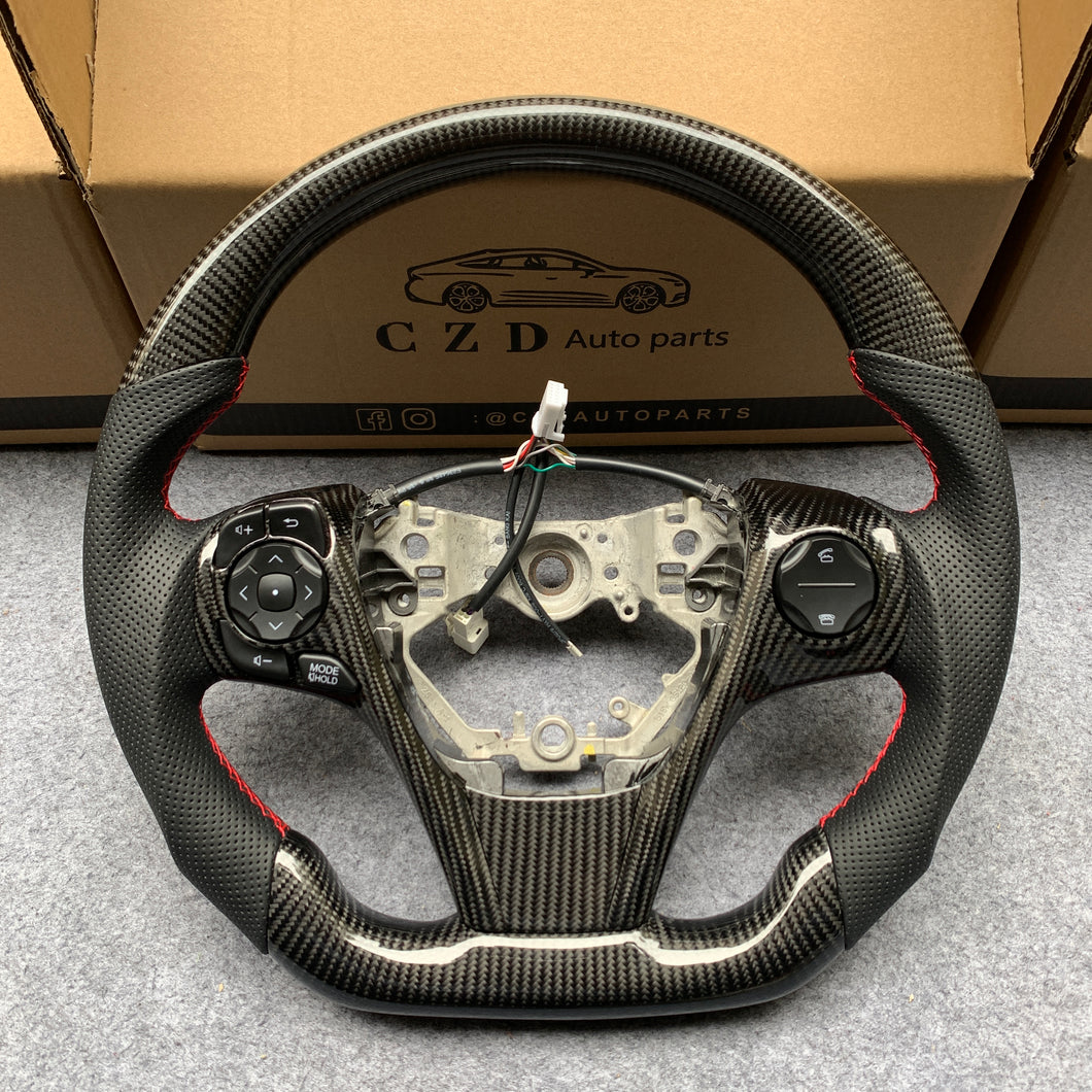 CZD Toyota 2013/2014/2015/2016/2017 camry se carbon fiber steering wheel