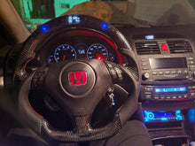 Load image into Gallery viewer, Custom For 7gen Honda Accord coupe Acura TSX Cl7 Cl9 Racing steering wheel With JP LED