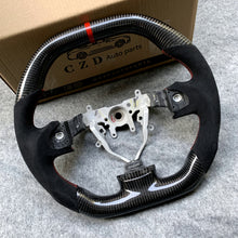 Load image into Gallery viewer, For 2008-2014 Subaru STI/WRX Carbon Fiber Steering Wheel