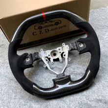 Load image into Gallery viewer, For 2008-2014 Subaru STI/WRX Carbon Fiber Steering Wheel