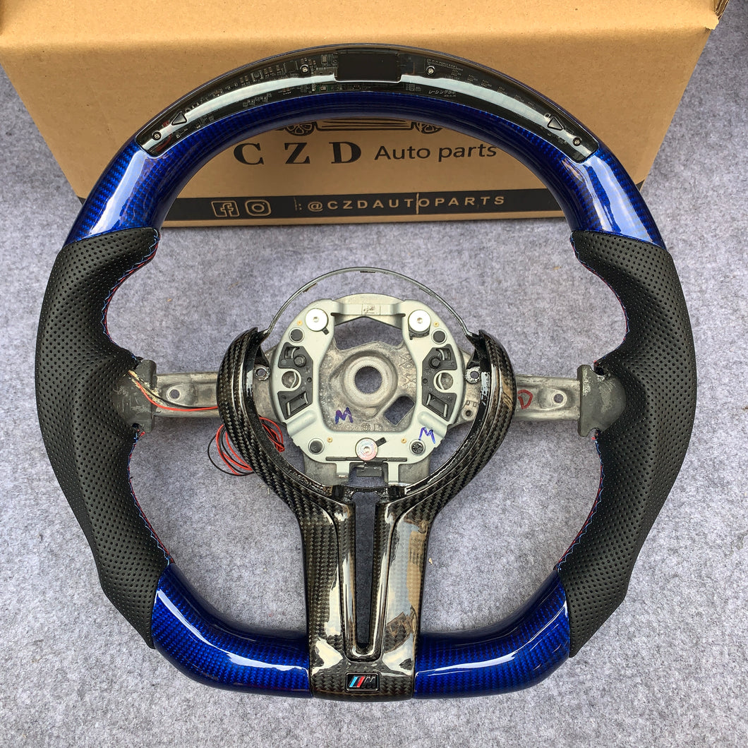 CZD- BMW F30/F31/F32/F34/F35/F20/F25/m1/m2/m3/m4 carbon fiber steering wheel