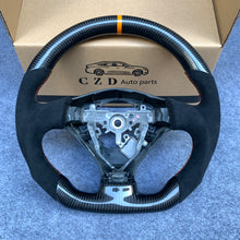 Load image into Gallery viewer, CZD Subaru STI WRX Impreza 2005-2007 Carbon Fiber Steering Wheel with Alcantara