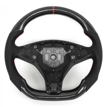 Load image into Gallery viewer, Custom For Tesla Model S Carbon Fiber Steering Wheel Round top