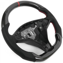 Load image into Gallery viewer, Custom For Tesla Model S Carbon Fiber Steering Wheel Round top