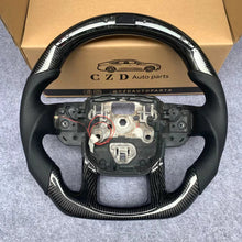 Load image into Gallery viewer, CZD 2013-2021 Range rover Sport carbon fiber steering wheel with JP LED