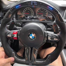 Load image into Gallery viewer, CZD 2016 BMW M1 M2 M3 M4 Steering wheel with carbon fiber With led lcd