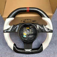 Load image into Gallery viewer, CZD 2009-2015 Porsche 997/991/Boxter 981 carbon fiber steering wheel