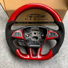 Load image into Gallery viewer, CZD Ford Focus RS MK3/MK3.5 carbon fiber steering wheel