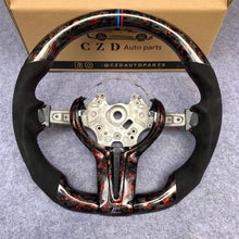 Load image into Gallery viewer, CZD BMW M1/M2/M3/M4/435i/335i Steering wheel with carbon fiber